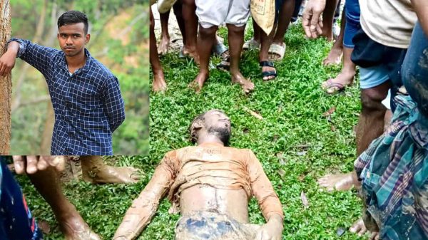 ঝিনাইগাতীতে মহারশি নদী এবং উদ্ধারকৃত কিশোর ইসমাইলের ঘটনা স্থান।