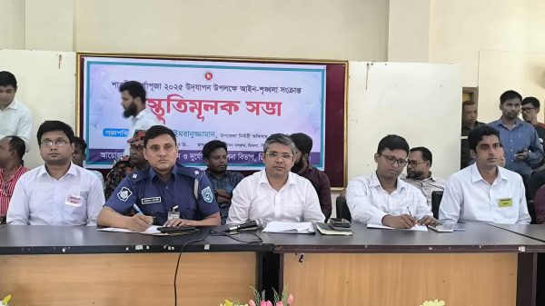 ডিমলায় দুর্গাপূজা উপলক্ষে প্রতিটি পূজামণ্ডপে নিরাপত্তা ব্যবস্থাসহ সাজানো হয়েছে, শান্তিপূর্ণ উৎসব উদযাপন নিশ্চিত করা হয়েছে।
