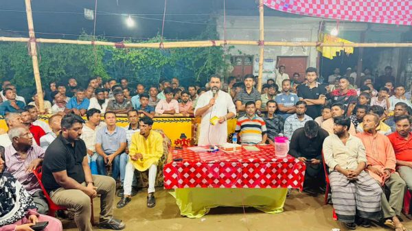 হাতিয়ায় বিএনপির উঠান বৈঠকে তারেক রহমানের ৩১ দফা বাস্তবায়নে নেতাকর্মীদের ঐক্যবদ্ধ থাকার প্রতিশ্রুতি