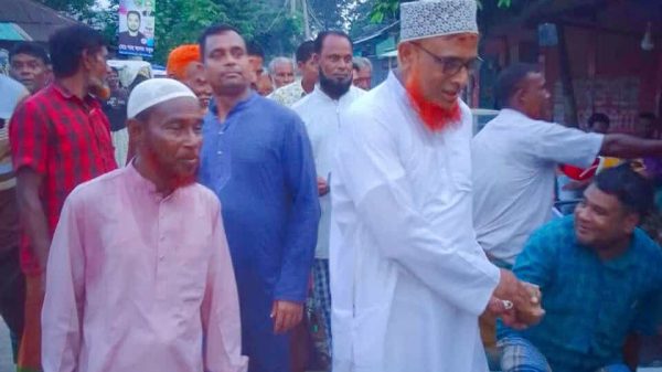 নালিতাবাড়ীতে এবি পার্টির এমপি প্রার্থী আব্দুল্লাহর গণসংযোগ ও লিফলেট বিতরণ কর্মসূচি