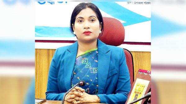“নান্দাইলের ইউএনও সারমিনা সাত্তার মাদকবিরোধী সচেতনতার আহ্বান জানাচ্ছেন”