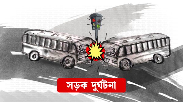 শেরপুরে পৃথক সড়ক দুর্ঘটনায় যাত্রীবাহী বাসচাপায় নিহত ২, আহত অন্তত ৪ জন।
