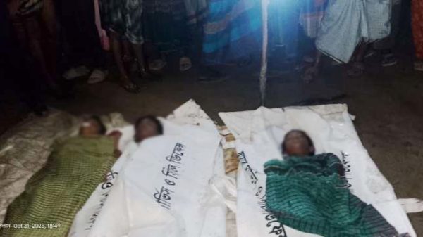 মাদারগঞ্জের ঝারকাটা নদীতে শিশু নিখোঁজের পর ফায়ার সার্ভিস ও স্থানীয়দের উদ্ধার অভিযান চলছে।