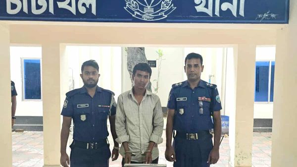 চাটখিল উপজেলায় সেনাবাহিনী ও পুলিশের যৌথ অভিযানে উদ্ধার হওয়া দেশীয় পাইপগান ও কার্তুজ
