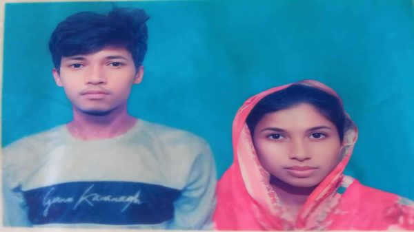 রাজশাহীতে প্রেম করে বিয়ের পর নিহত বর্ষা খাতুনের ছবি