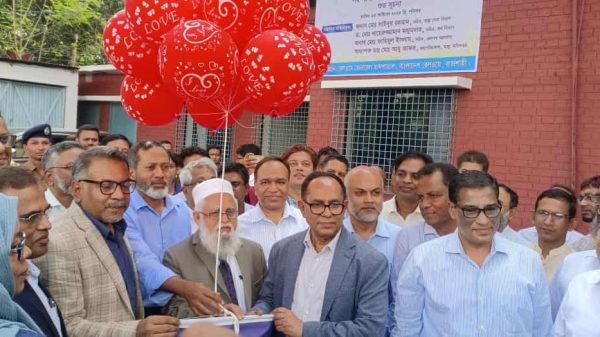 রাজশাহীতে উন্মুক্তকরণ অনুষ্ঠানে রেলওয়ে জেনারেল হাসপাতালের শুভ উদ্বোধন