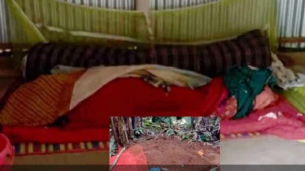 গাজীপুরের কালিয়াকৈরে মাদকাসক্ত ছেলে কবর খুঁড়ে তার মায়ের লাশ ঘরে ঢেকে রাখার পর পুনরায় দাফন করা হয়